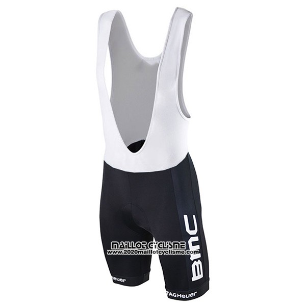 2017 Maillot Ciclismo BMC Rouge et Noir Manches Courtes et Cuissard